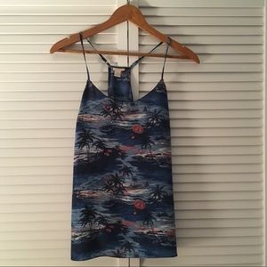 J Crew Hawaiian camisole